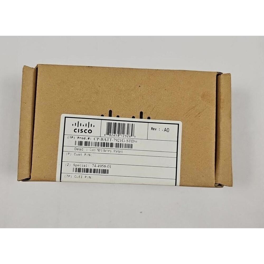 New Genuine Cisco CP-BAT-7925G-STD 74-4958-01 Standard Battery For Cisco-7921G